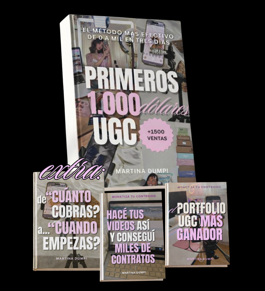 Primeros Mil Dólares UGC: El método probado por +7.200 mujeres